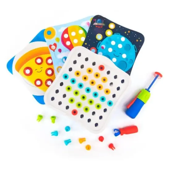 Educational Insights&reg; Design & Drill Rivet Pop Workshop {4}