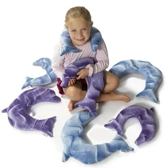 Manimo&reg; Blue Weighted Dolphin, 4.5lb. {3}