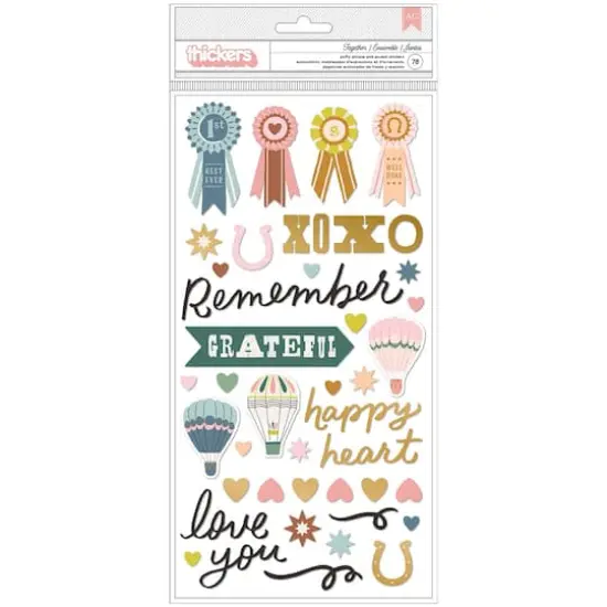 American Crafts&trade; Maggie Holmes Market Square Thickers Stickers {1}
