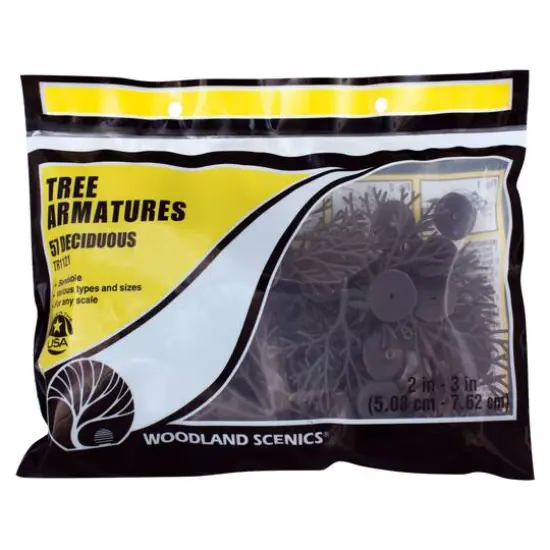 Woodland Scenics&reg; Small Deciduous Tree Armatures {1}