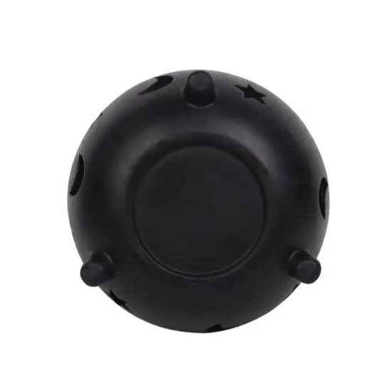 10.75" Black Moon & Stars Cauldron Ceramic Candle Holder by Ashland&reg; {7}