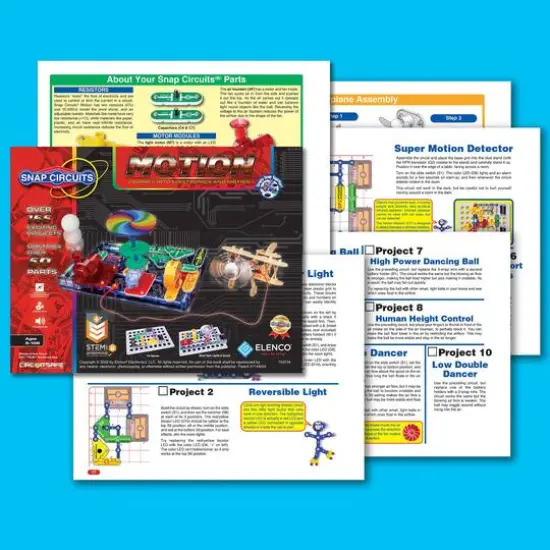 Elenco&reg; Snap Circuits&reg; Motion Electronics Discovery Kit {5}