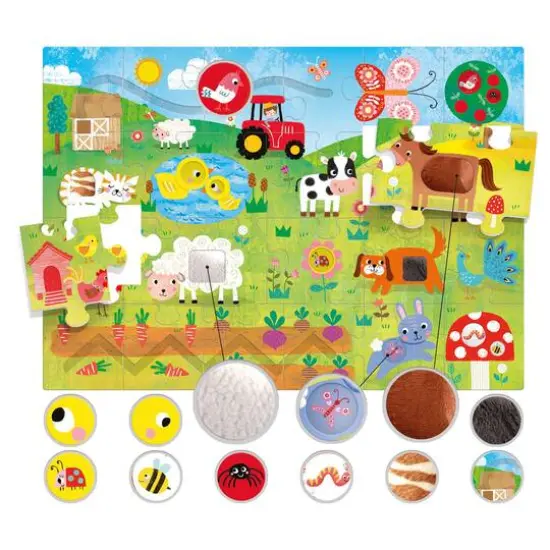 Headu Tactile Puzzle Montessori {3}