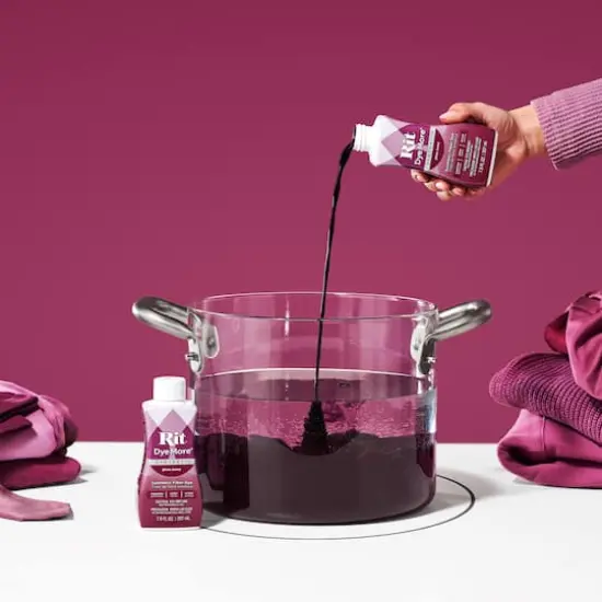 Rit&reg; DyeMore&trade; Synthetic Fabric Dye Plum Berry {4}
