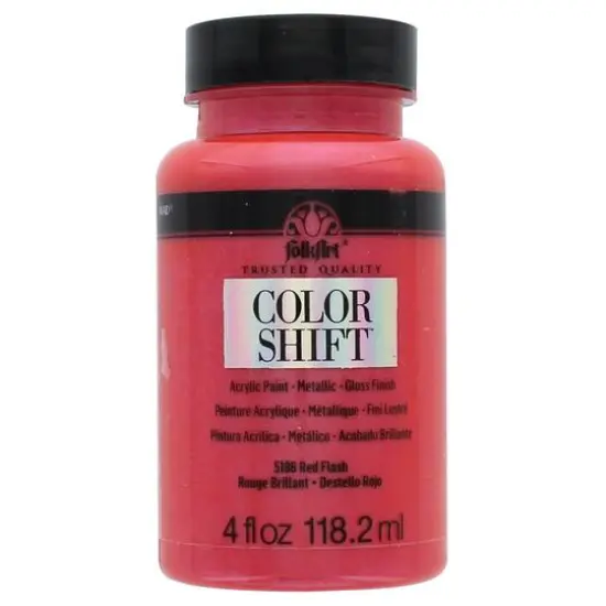 FolkArt&reg; Color Shift&trade; Acrylic Paint, 4oz. Red Flash {1}