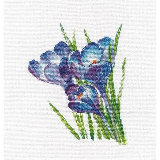 Oven Crocuses Cross Stitch Kit {1}