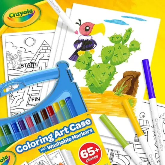 Crayola&reg; Create & Color Super Tips Marker Kit {5}