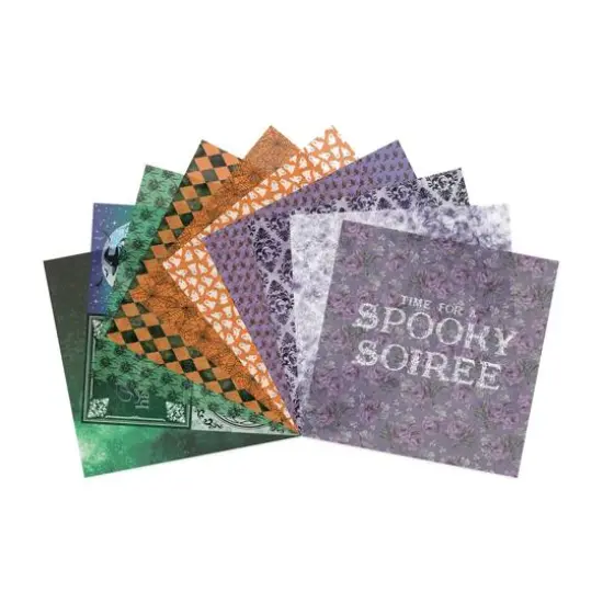 12" x 12" Halloween Colored Vellum Paper Pad by Recollections&trade;, 20 Sheets {3}