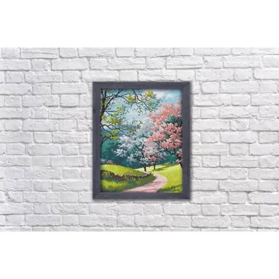 Wizardi Magic Garden Road Diamond Painting Kit {1}