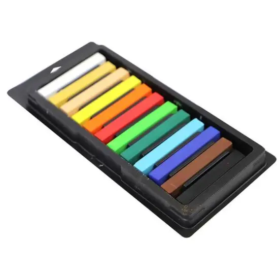Pro Art&reg; Basic 12 Color Square Artist Pastels {3}