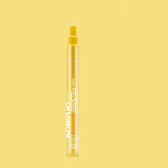 Montana Acrylic Paint Marker, Extra Fine Shock Yellow Light {4}