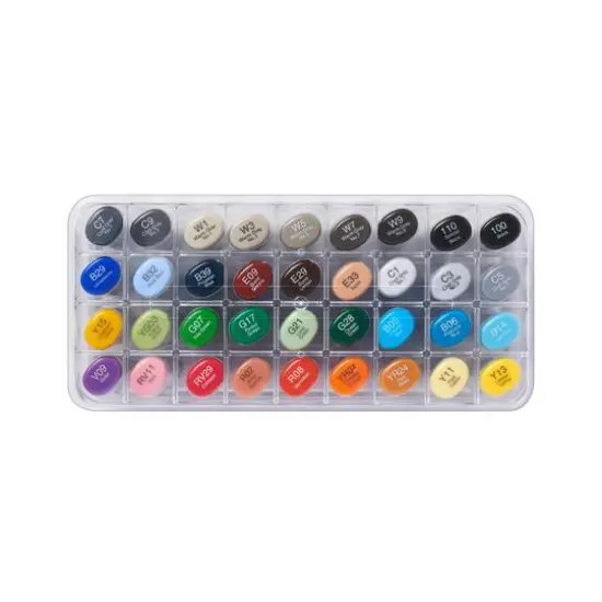 Copic&reg; Basic 36 Color Sketch Marker Set {7}