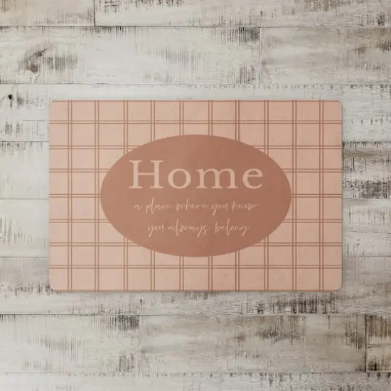 Always Belong Home Floor Mat {3}