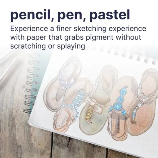 Strathmore Recycled Paper Pad, 400 Series, 100 Sheets, 5" x 8" {7}