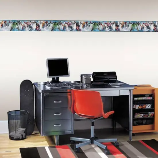 RoomMates Marvel Avengers Peel & Stick Border {5}