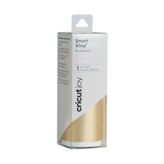 Cricut Joy&trade; Permanent Smart Vinyl&trade; Shimmer Gold {1}