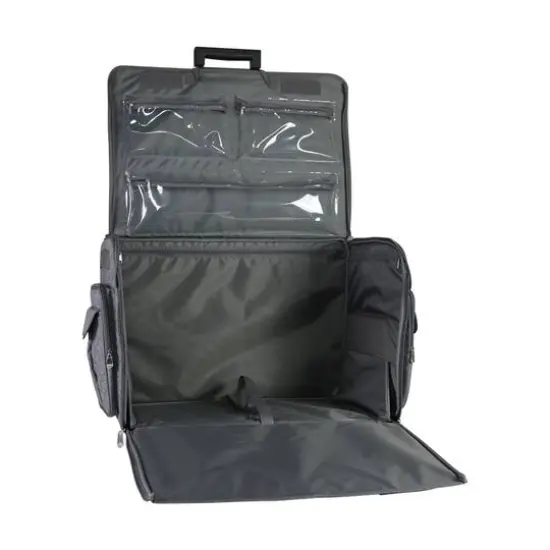 Everything Mary Heather Gray XXL Rolling Sewing Tote {6}