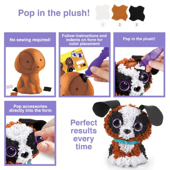 Assorted PlushCraft&trade; 3D Animal Kit {9}