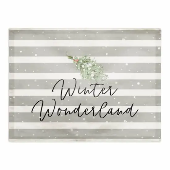 Winter Wonderland 18x14 Poly Twill Placemat {1}