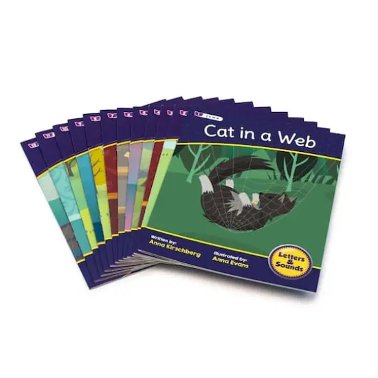 Junior Learning® Letters & Sounds Phase 3 Set 2 Fiction Educational Learning Set {4}