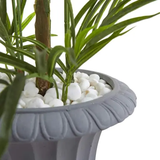 3.5ft. Areca Palm Tree in Gray Urn {3}