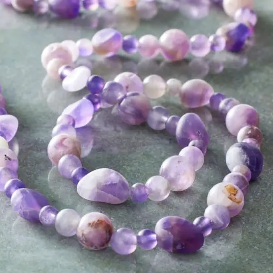 Matte Amethyst Stone Mix Beads by Bead Landing&trade; {3}