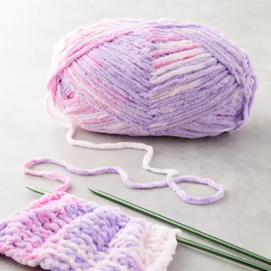 Bernat&reg; Baby Blanket&trade; YarnPretty Girl {3}