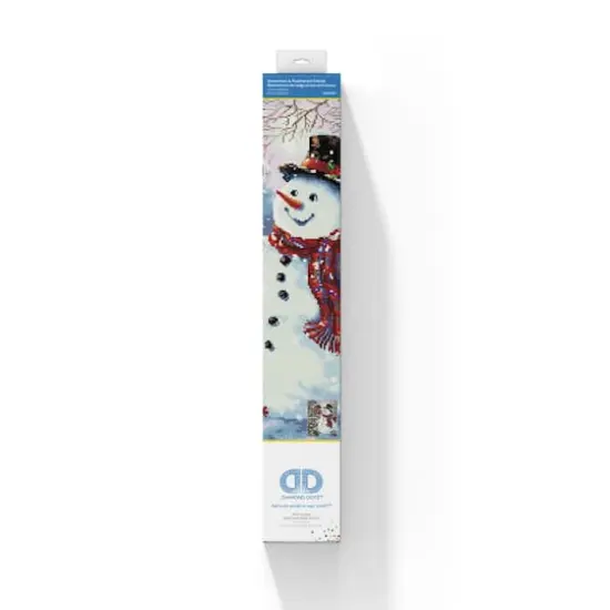 Diamond Dotz&reg; Intermediate Snowman & Feathered Friend Diamond Facet Art Kit {3}