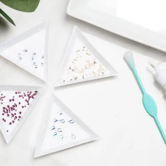 5mm Crystal AB Diamond Glue-On Austrian Crystals by Bead Landing&trade;, 10ct. {3}