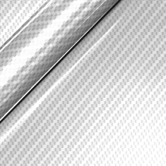 Siser&reg; EasyPatterns&reg; Plus Carbon Fiber Heat Transfer Vinyl, 36" White {1}