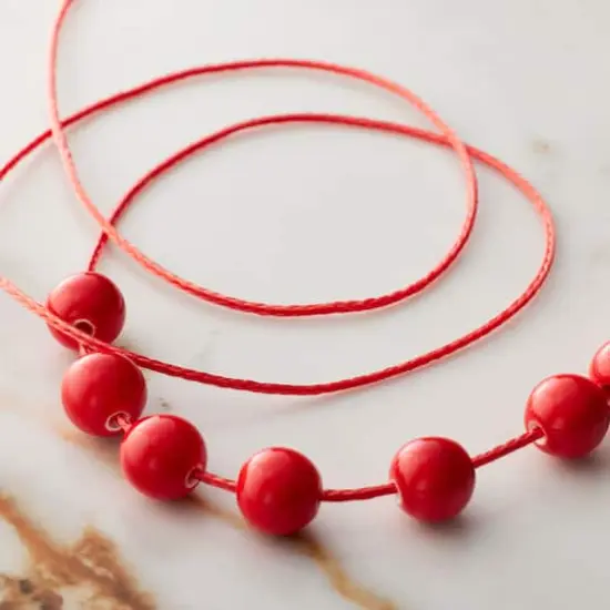 Beadalon&reg; RePEaT&trade; 1mm Recycled Plastic Jewelry Cord Coral {3}