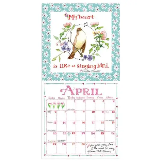 TF Publishing 2025 Susan Branch Mini Calendar {5}