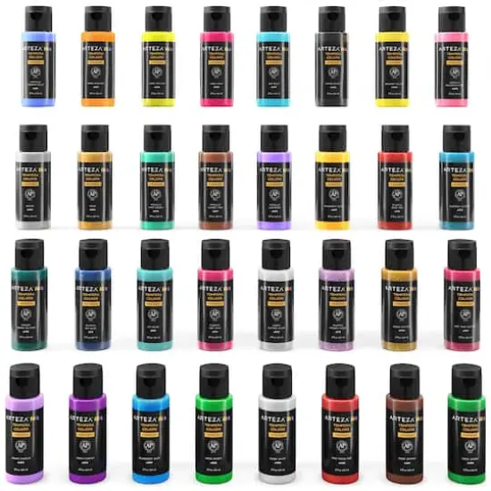 Arteza&reg; 32 Color Tempera Paint Set {4}