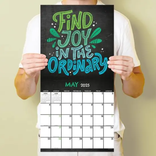 TF Publishing 2025 Chalk It Up Wall Calendar {6}