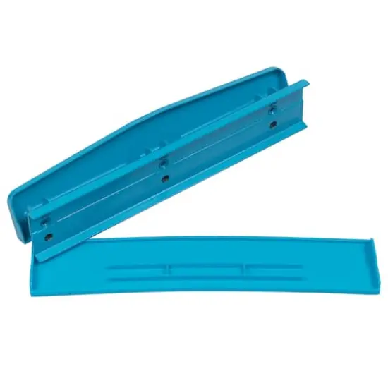 JAM Paper Metal 3-Hole Punch Blue {5}