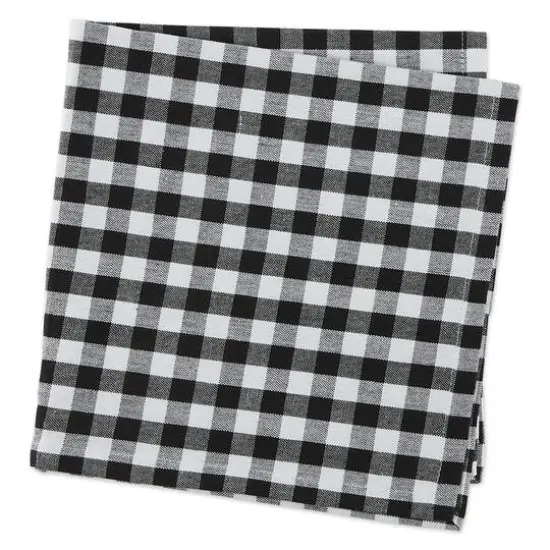 DII&reg; Black & White Gingham Napkin, 4ct. {6}
