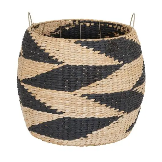 Household Essentials Large Woven Basket {7}