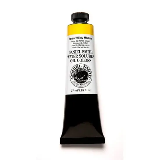 Daniel Smith Water Soluble Oil Color Paint, 37mL Hansa Yellow Medium {1}