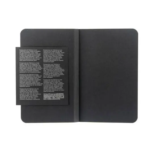 Fabriano&reg; EcoQua Plus Lined Gray Fabric-Bound Notebook {10}