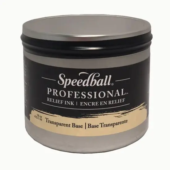 Speedball&reg; Professional&trade; Transparent Base Relief Ink, 16oz. {1}