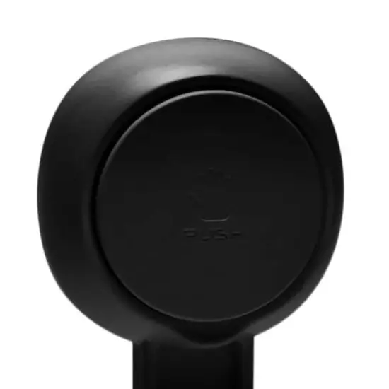 Bath Bliss Matte Black Gel-Suction Soap Dish {6}