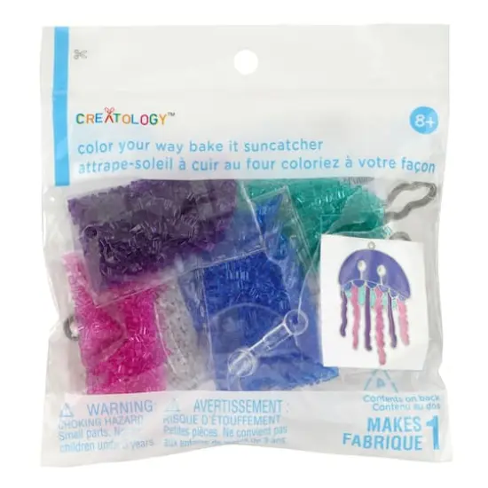 Jellyfish Color Your Way Bake It Suncatcher Kit by Creatology&trade; {4}