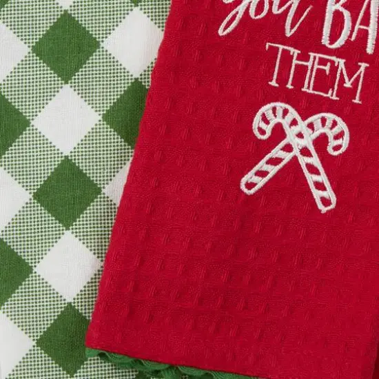 DII&reg; Sweet Christmas Cookie Kitchen Towel Scarf {4}