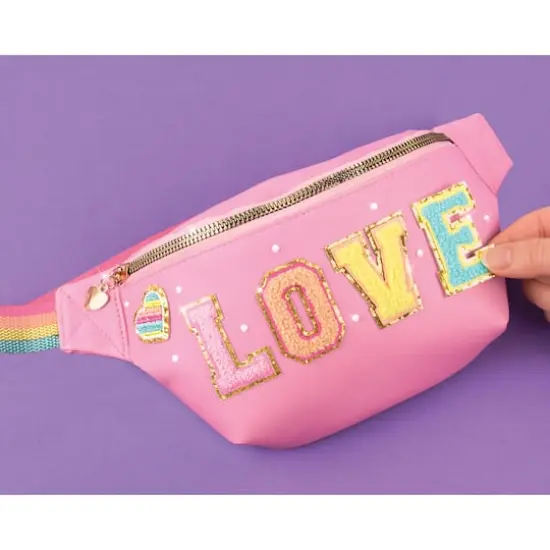 Make It Real&trade; Fashion Bum Bag with Patches Kit {6}