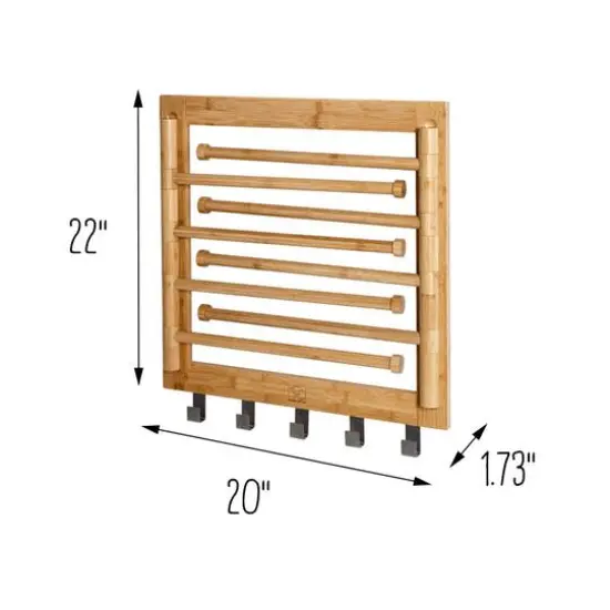 Honey Can Do Wall-Mounted Swivel Clothes Drying Rack {8}