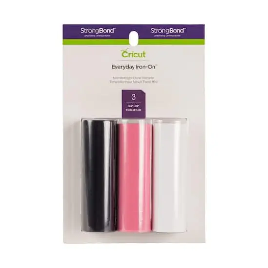 Cricut&reg; Everyday Iron-On&trade; Mini Midnight Floral Sampler {1}