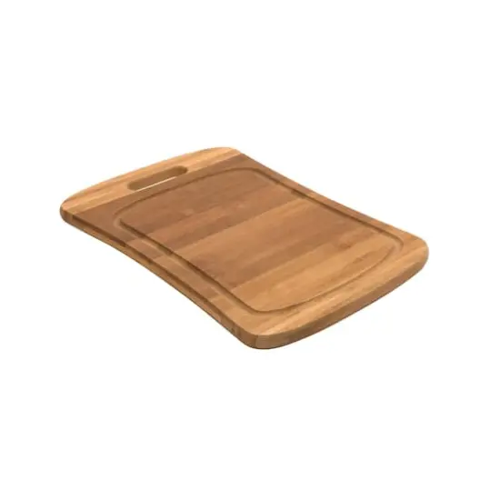 Kitchen Details Large Curved Bamboo Cutting Board {5}