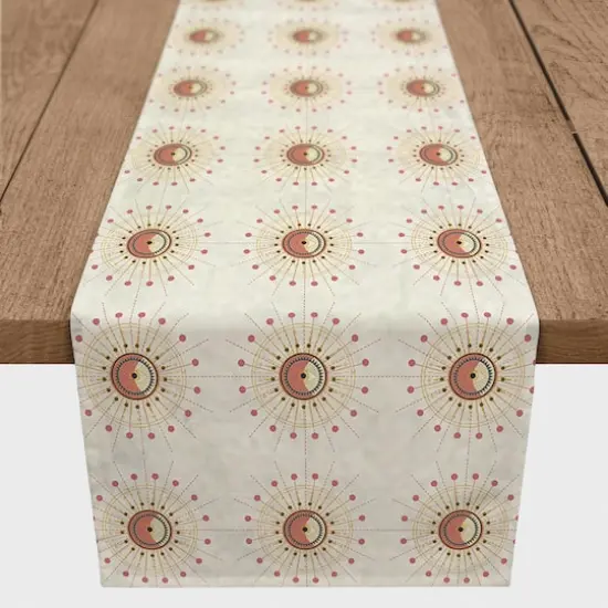 Even Eye Watercolor 6 16" x 90" Poly Twill Table Runner {1}