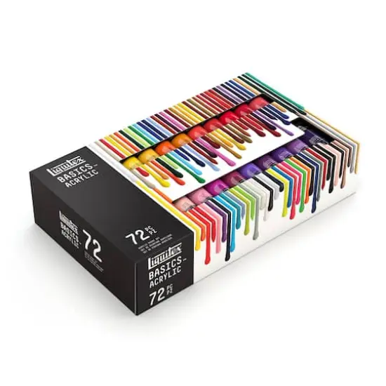 Liquitex&reg; BASICS 72-Color Acrylic Paint Set {5}