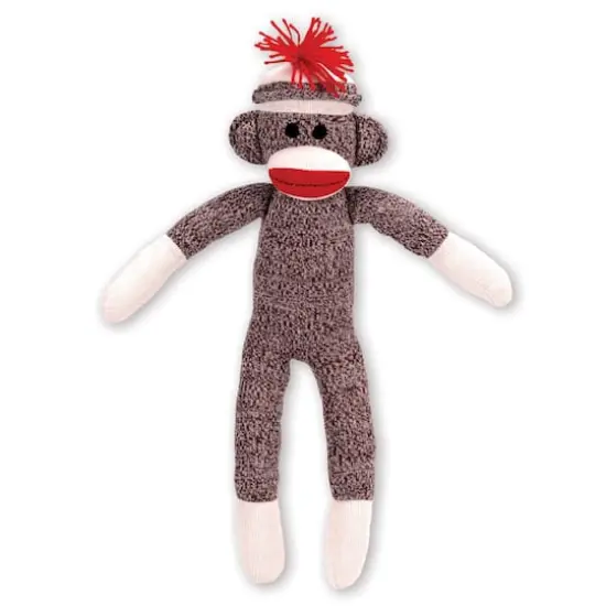 Schylling Sock Monkey Stuffed Animal {1}